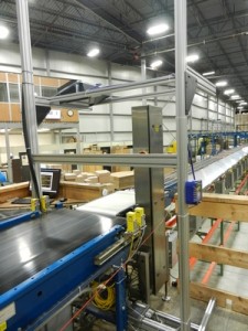 DX8200A in warehouse sorting