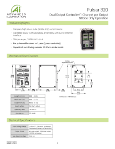 Pulsar 320 shop